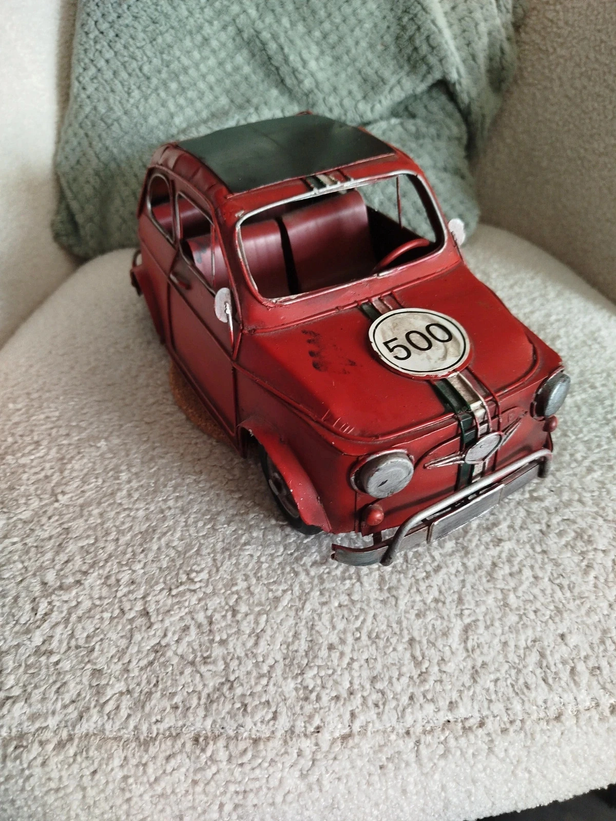 Carro de metal Fiat 500 – photo 6